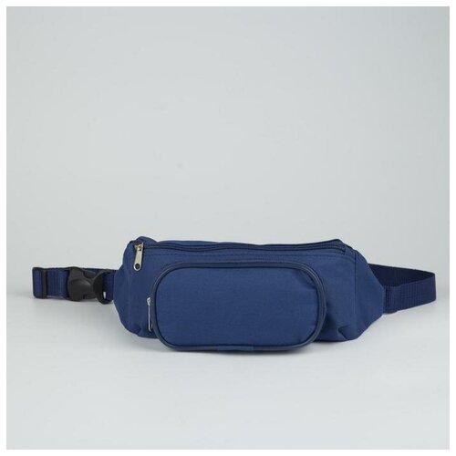 Сумка мессенджер , синий сумка поясная buono спортивная текстиль внутренний карман синий