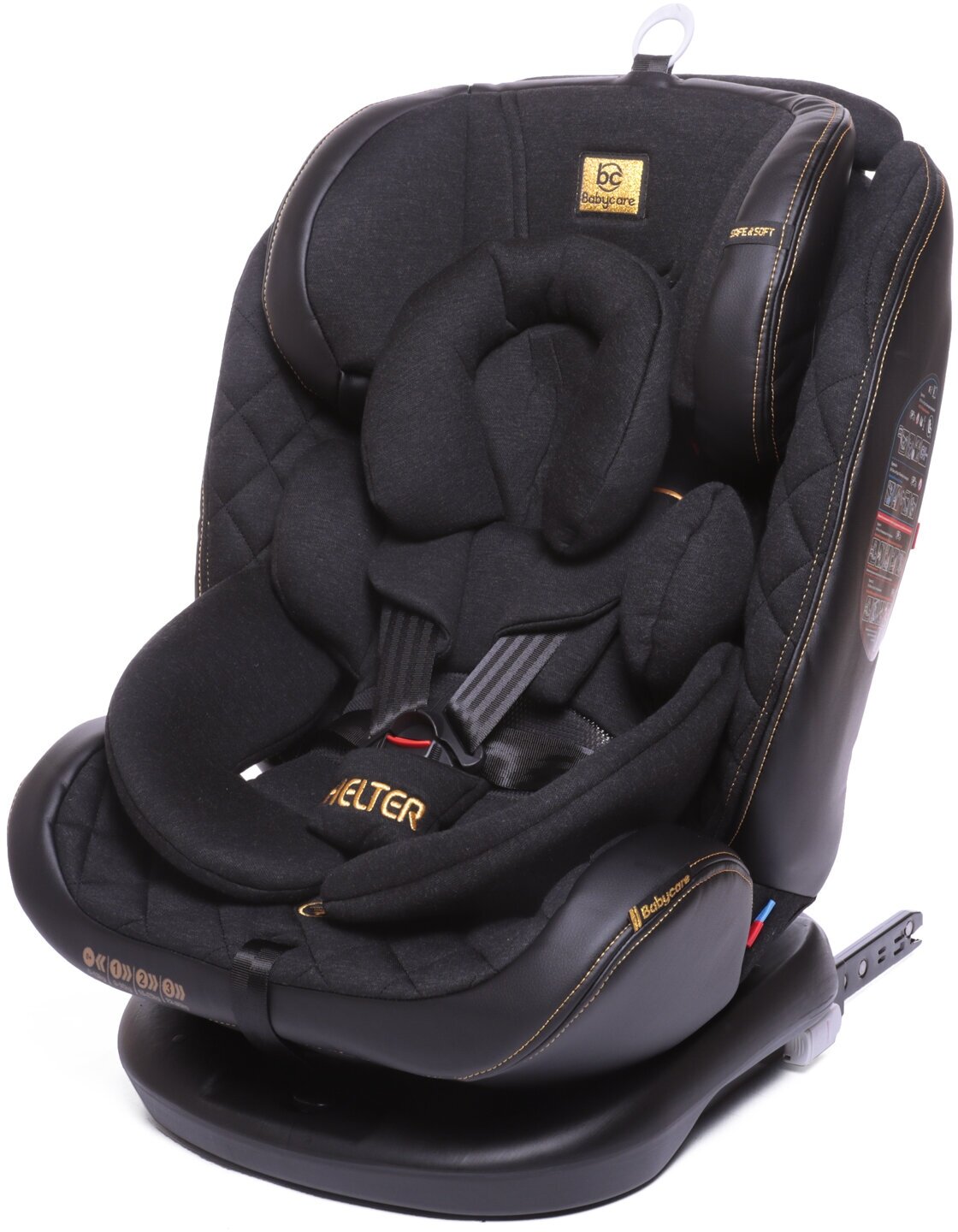 Shelter Isofix Eco Black Gold