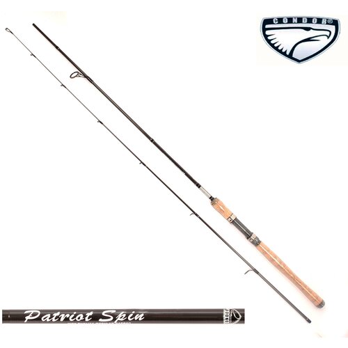 фото Спиннинг condor patriot spin длина 2,48 м, тест 2-8 гр, im-8, штекер