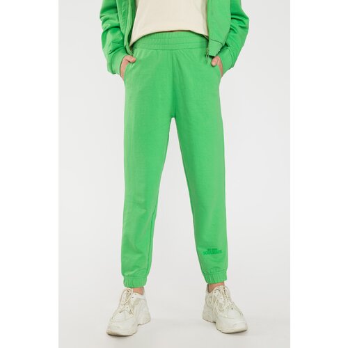 фото Брюки reporter young, размер 158, зеленый