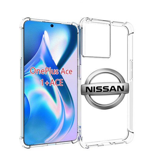 Чехол MyPads nissan-ниссан-3 мужской для OnePlus Ace задняя-панель-накладка-бампер