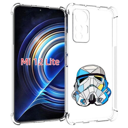 чехол mypads star wars дарт вейдер для xiaomi poco m5 задняя панель накладка бампер Чехол MyPads star wars дарт вейдер для Xiaomi 12 Lite задняя-панель-накладка-бампер