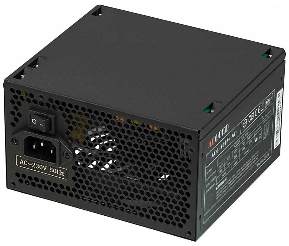 Блок питания Accord ATX 600W ACC-600W-NP