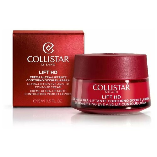 Купить COLLISTAR Антивозрастной крем для контура глаз и губ (Ultra-lifting eye and lip contour cream) 15 мл