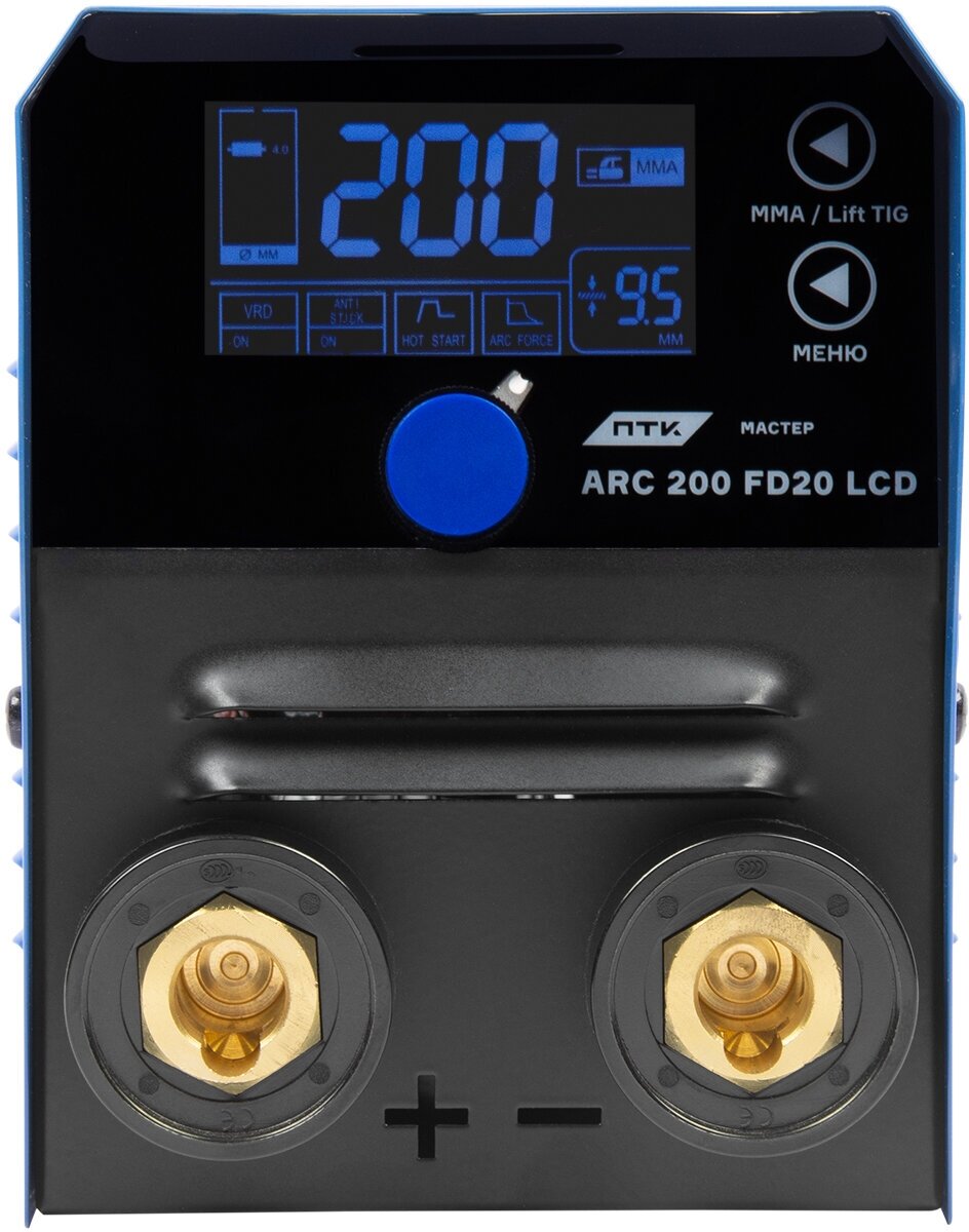 Сварочный аппарат ПТК мастер ARC 200 FD20 LCD