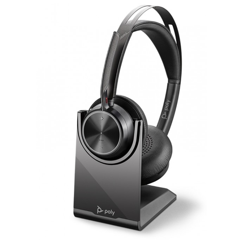 Гарнитура Plantronics беспроводная/ VOYAGER FOCUS 2 UC, VFOCUS2-M USB-C, CHARGE STAND, WW poly voyager 4320 m uc беспроводная гарнитура usb a с зарядной станцией для пк и моб 218476 02