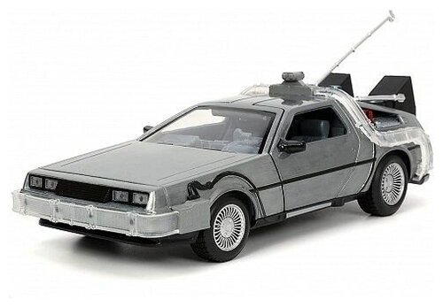 ДеЛориан модель масштаб 1:24 Назад в будущее, Back to the Future Die-Cast Time Machine