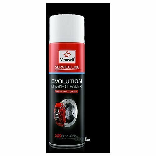 Очиститель тормозной системы Venwell Evolution Brake cleaner 0.6 л баллончик 1 - фотография № 6