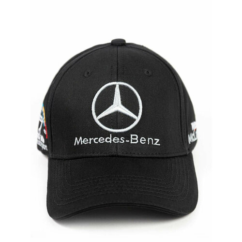 Бейсболка Mercedes-Benz для мужчин, размер 55/59, черный