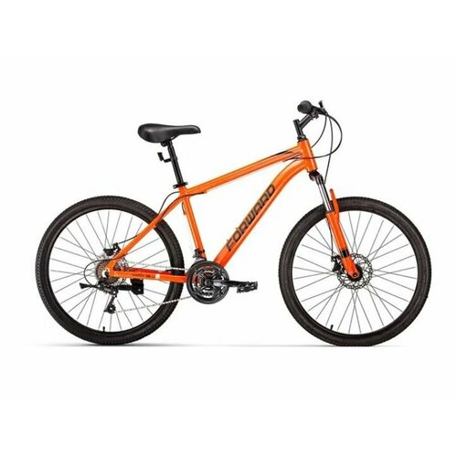 Велосипед FORWARD HARDI 20 D FR 26 рост 18 2023 оранжевыйчерный 2359000₽