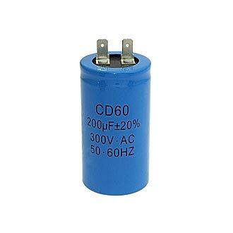 Пусковой конденсатор CD60 200uF 300V / SAIFU