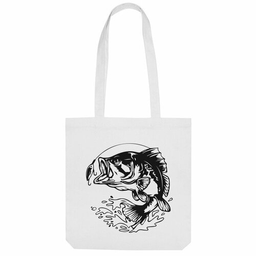 фото Сумка шоппер us basic, белый