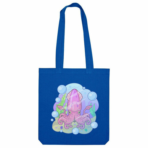 фото Сумка шоппер us basic, синий