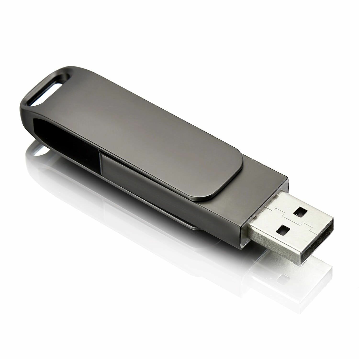 USB флешка, USB flash-накопитель, Флешка Stone, 4 ГБ, темно-серая, USB 2.0, арт. F44 30шт