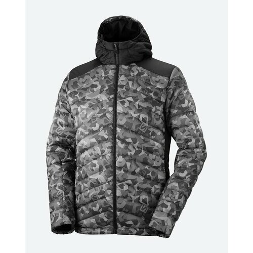 Куртка Salomon, размер L/50, серый, хаки