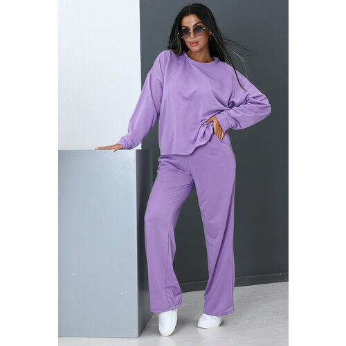 фото Костюм натали, размер 54, фиолетовый