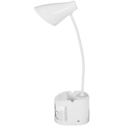 Лампа светодиодная настольная Rexant Click Shift, 6 Вт, 4000 К, сенсор-диммер, ночник, белая - фотография № 6