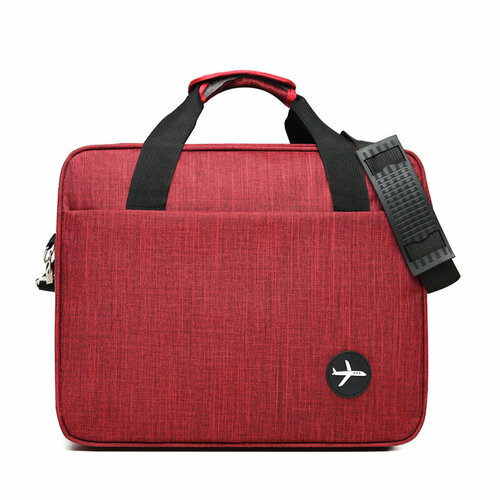 фото Сумка дорожная gregorini, 27х30х36 см, ручная кладь, бордовый