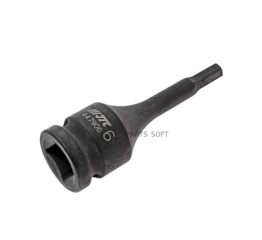 Головка торцевая ударная HEX 1/2 х H6, длина 78мм JTC /1