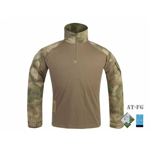 EmersonGear, размер 50, мультиколор военная тактическая мужская рубашка gen2 с длинным рукавом для охоты пейнтбола страйкбола армии bdu боевая рубашка с налокотниками мультикам