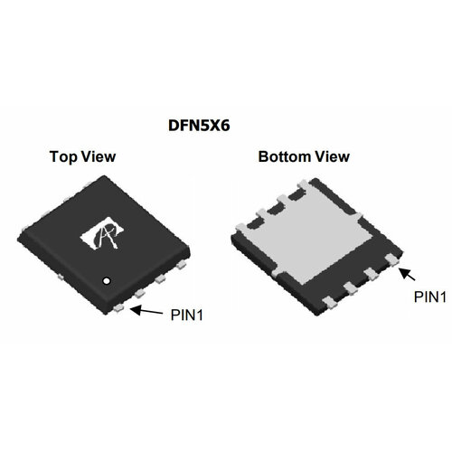 Микросхема AON6324 N-Channel MOSFET 30V 85A