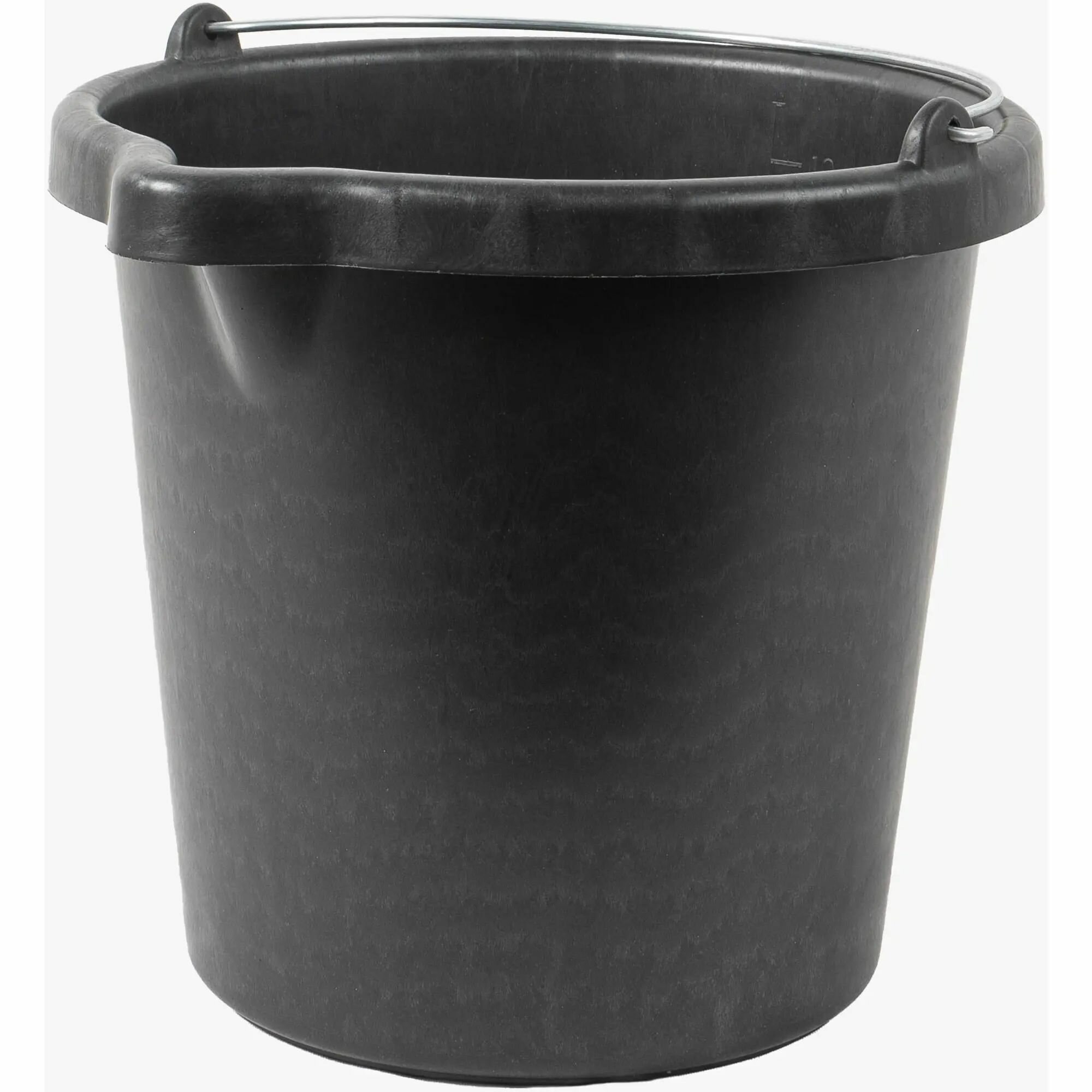 фото Ведро строительное черное 12 л