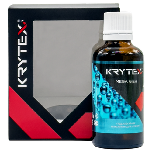 фото Гидрофобное покрытие антидождь для стекл krytex mega glass 50 мл.