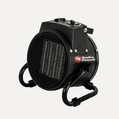 Изображение товара Нагреватель воздуха электрический QUATTRO ELEMENTI QE-2000C (2кВт, 130 м. куб/ч, 220 В, режим вентилятора, керамический, 2кг)