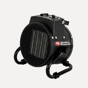 Изображение товара Нагреватель воздуха электрический QUATTRO ELEMENTI QE-2000C (2кВт, 130 м. куб/ч, 220 В, режим вентилятора, керамический, 2кг)
