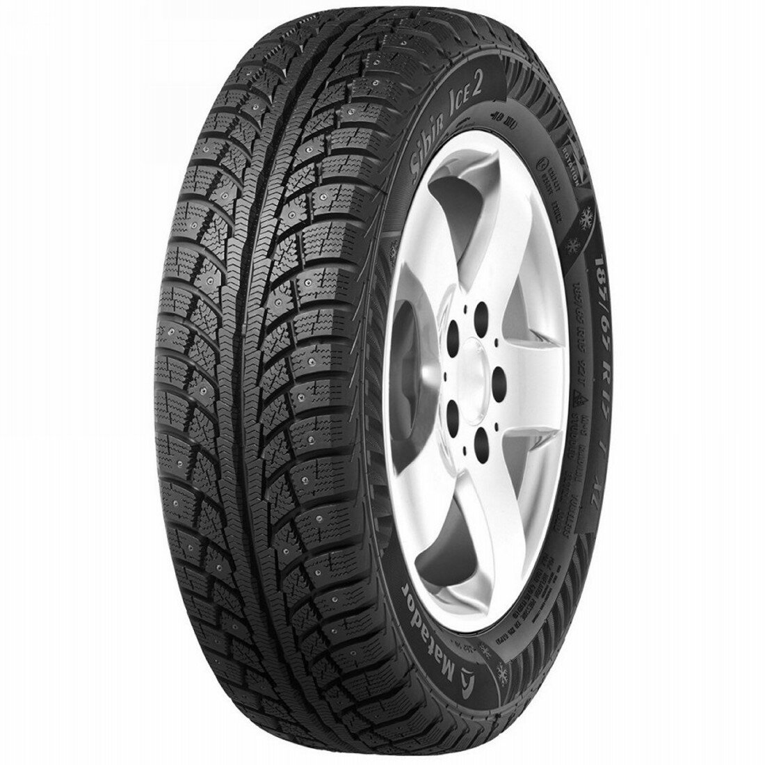 Шина автомобильная Matador MP-30 Sibir Ice2 195/55/16 91T шип. резина бескамерная
