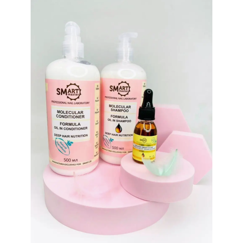 Smart Master -Набор для восстановления волос OIL FORMULA питание и зеркальный блеск 4345₽