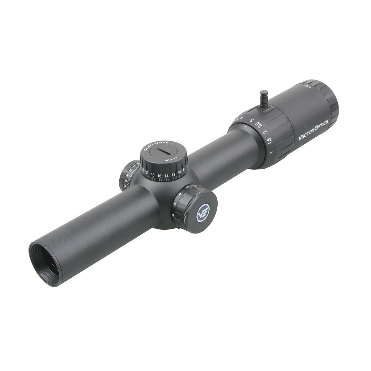 Оптический Прицел Vector Optics Constantine 1-10X24, Сетка Tactical Dot Moa, 30Мм, Широкоугольный, Азотозаполненный, С Подсветкой (Scoc-31P)