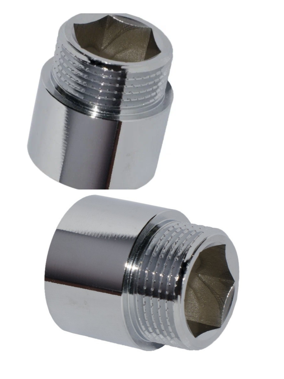 Удлинитель резьбовой 3/4 дюйма - 25 см, внутренняя/наружная резьба, 1 шт. — фото 1