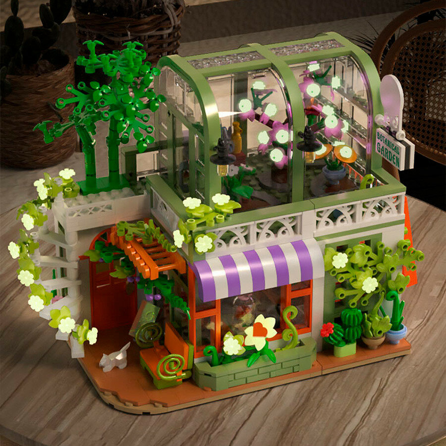 Конструктор Dumeca Дом с растениями D2010 — фото 1