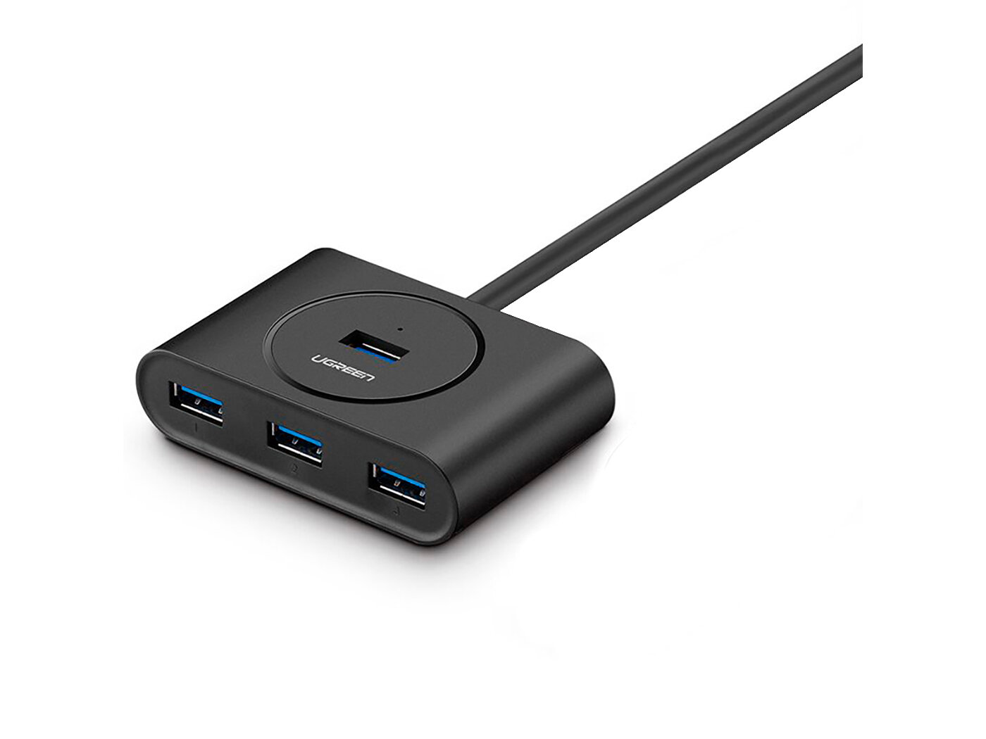 USB-хаб UGREEN CR113 USB 3.0 Type-A (4xUSB 3.0 Type-A) Черный 20291_