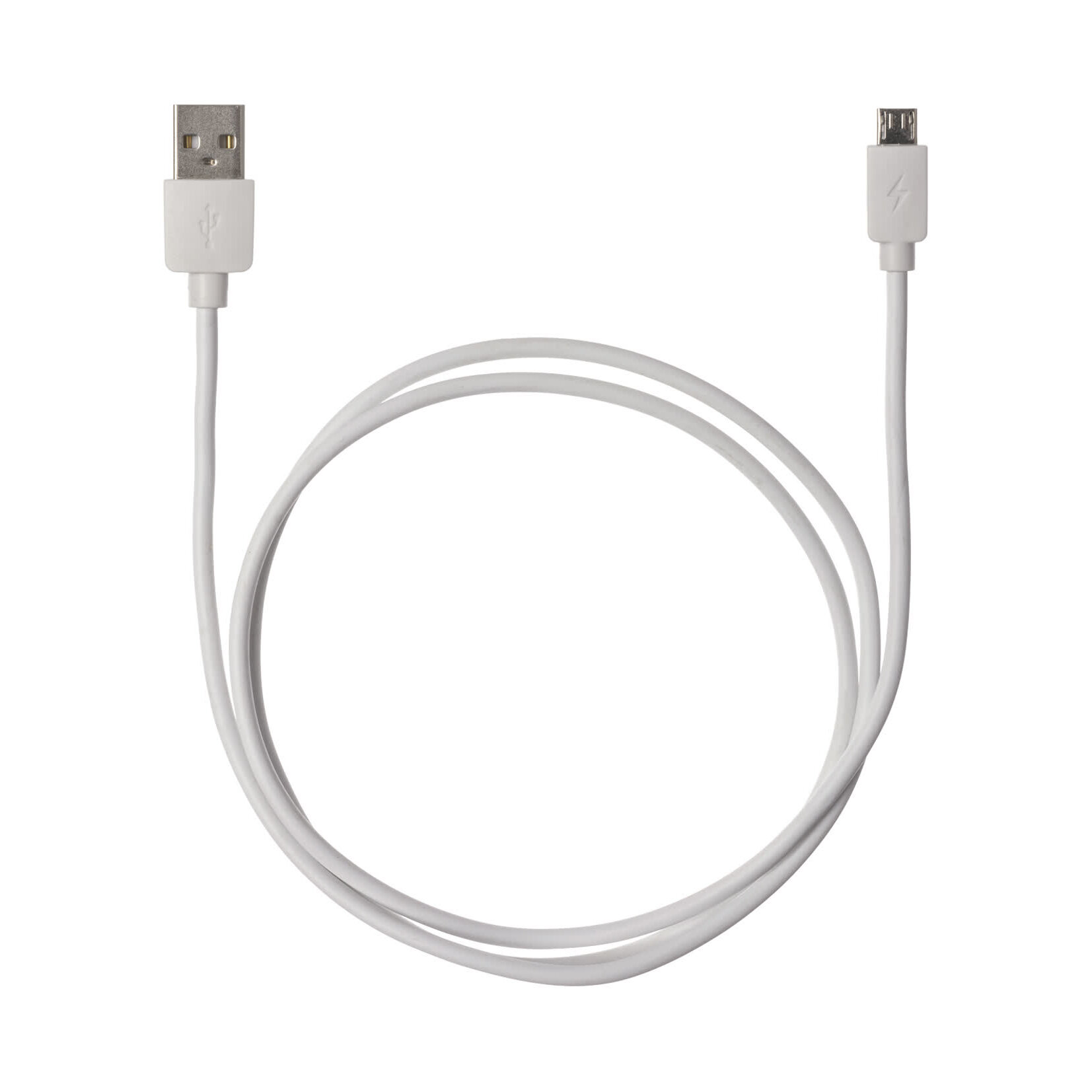 Дата-кабель, ДК 4, USB - micro USB, 1 м, белый, TDM SQ1810-0304 (1 шт.) — фото 1