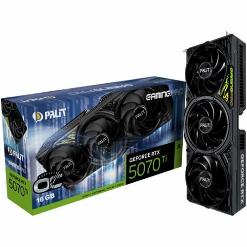 Видеокарта Palit GeForce RTX 5070 Ti GAMINGPRO OC 16G 135800₽