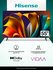 Телевизор Hisense 55A6N (2024) 55 дюймов; Смарт; 4К управление го...