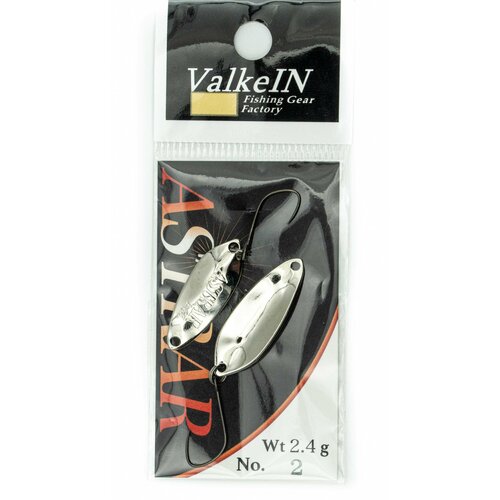 Японская блесна на форель VALKEIN ASTRAR 2.4гр цвет 2 / Форелевые приманки для рыбалки