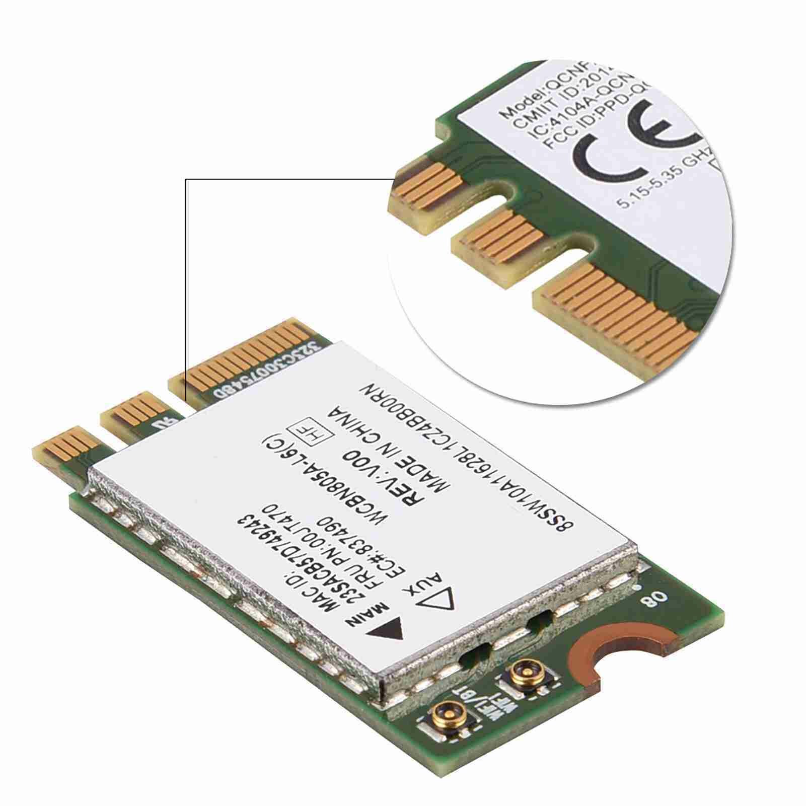 Мини-карта Wi-Fi NGFF M.2 для ноутбука, диапазоны 2,4 и 5 ГГц, скорость передачи до 433 Мбит/с