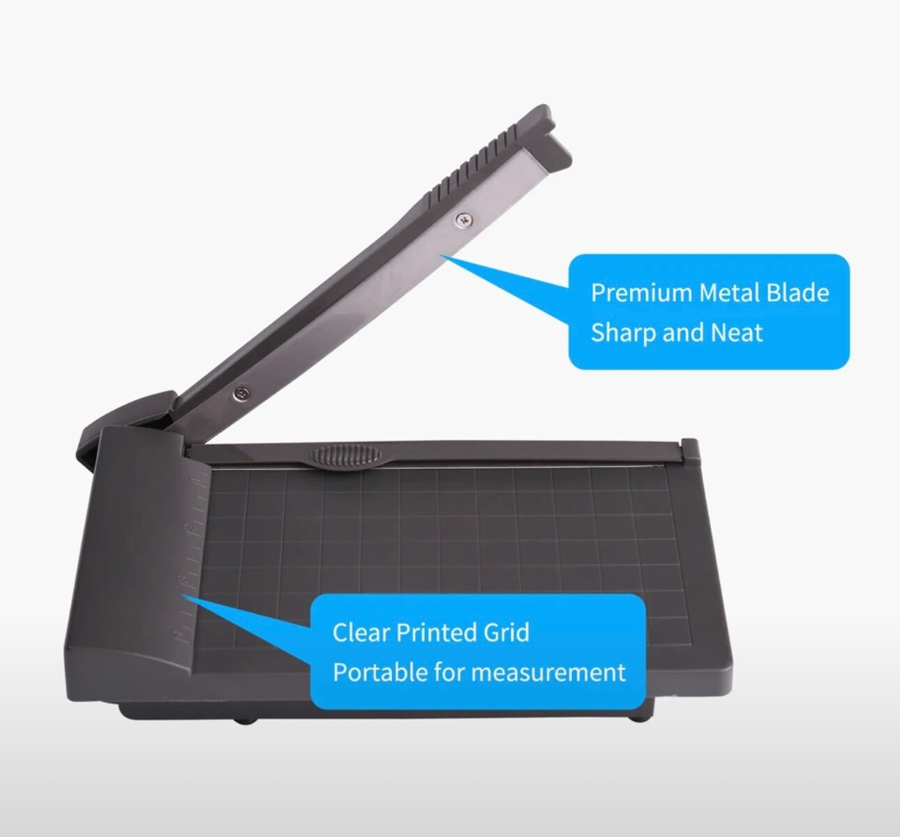 Триммер-гильотина, резак "Kw-Trio 18931", настольный, компактный, для бумаги/картона/фотобумаги, А4, А5 — фото 1