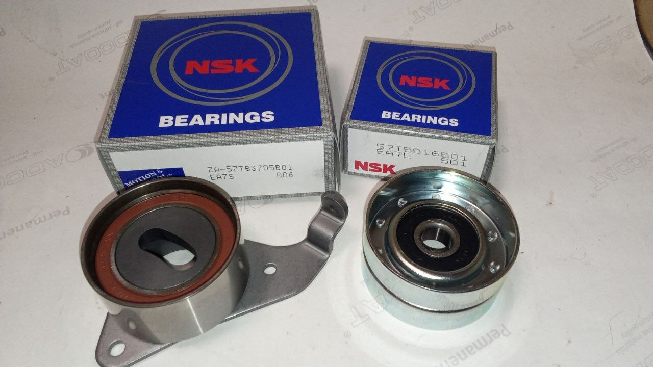 Ролики ГРМ NSK на Toyota 3S (натяжной+обводной)