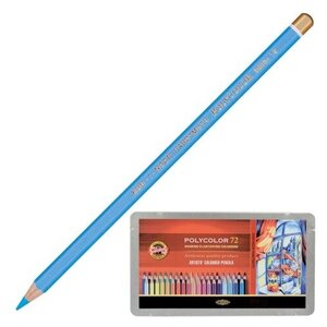 Карандаши цветные Koh-I-Noor "Polycolor" 72 цвета, металлическая коробка