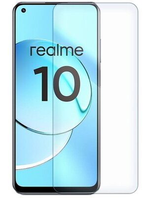 Стекло защитное гибридное Krutoff для Realme 10 4G