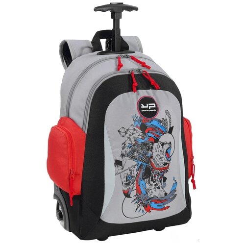 Рюкзак школьный на колесах BodyPack Forest1017