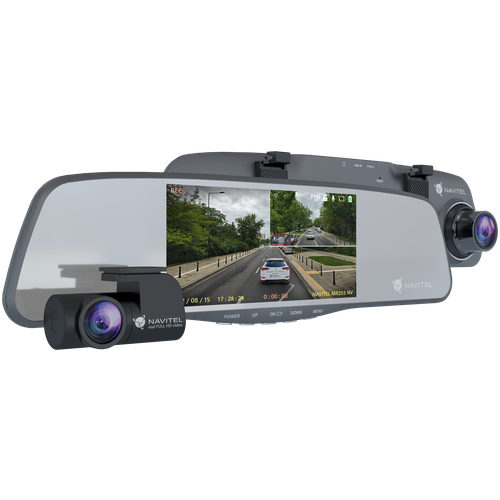 Видеорегистратор Navitel MR255 NV серый 2Mpix 1080x1920 1080p 160гр. MSTAR MSC8339