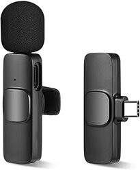Микрофон беспроводной петличный Type-C JBH K8, черный
