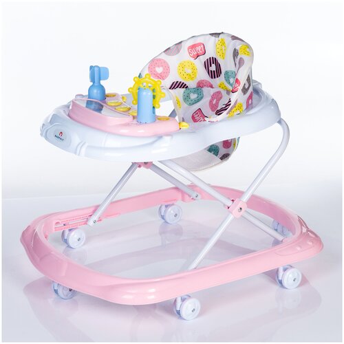 фото Ходунки babyhit jolly walk, розовый