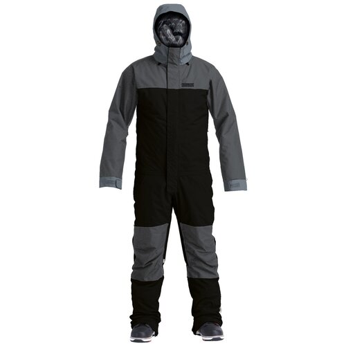 фото Комбинезон мужской, сноубордический, горнолыжный airblaster insulated freedom black shark, размер l