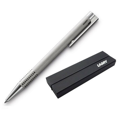 Ручка шариковая автоматическая LAMY 206 logo, Матовая сталь, M16, 4026752 ручка шариковая lamy 229 al star m16 пурпурный